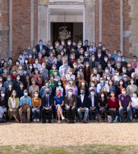 Photo de groupe de toute l'équipe de l'École alsacienne, 1er septembre 2020, en journée pédagogique.
