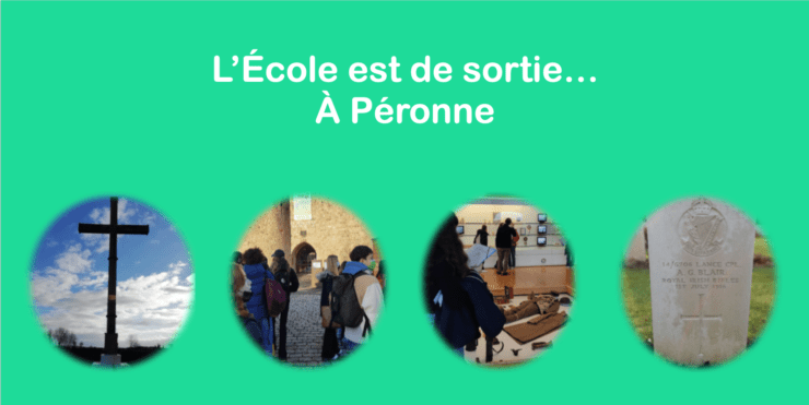 L'École est de sortie à Péronne