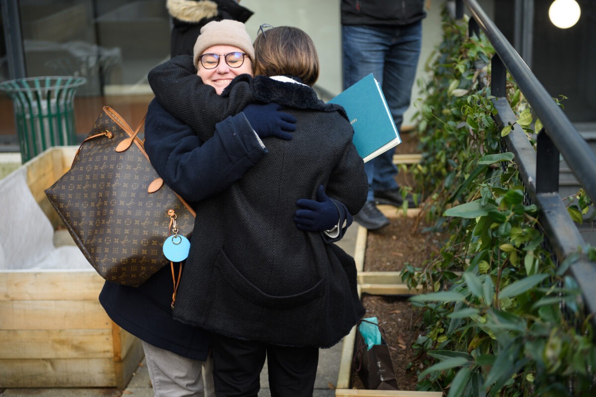 Marine Nahooray et Evelyne Benso