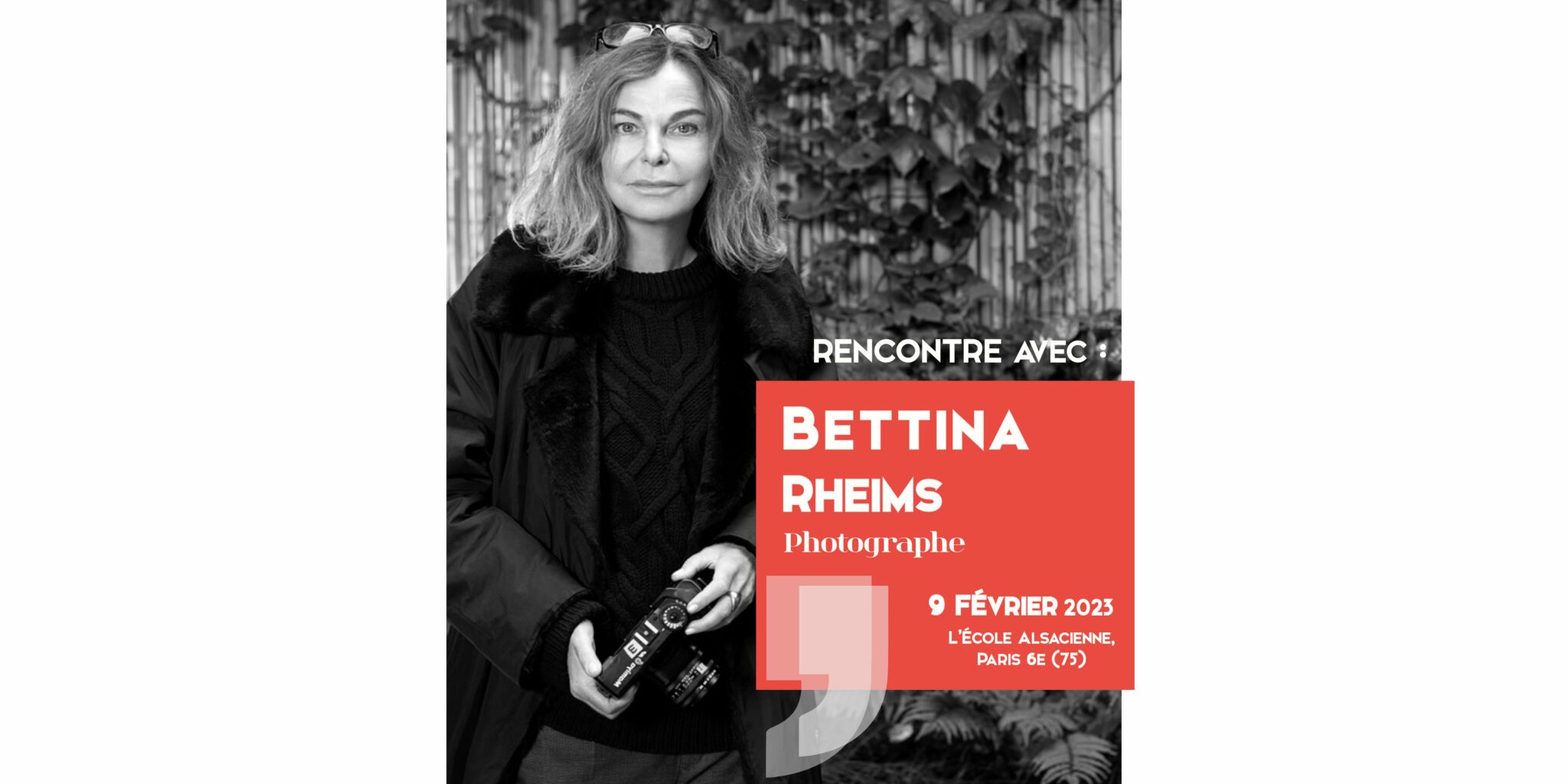 École alsacienne - Rencontre avec Bettina Rheims