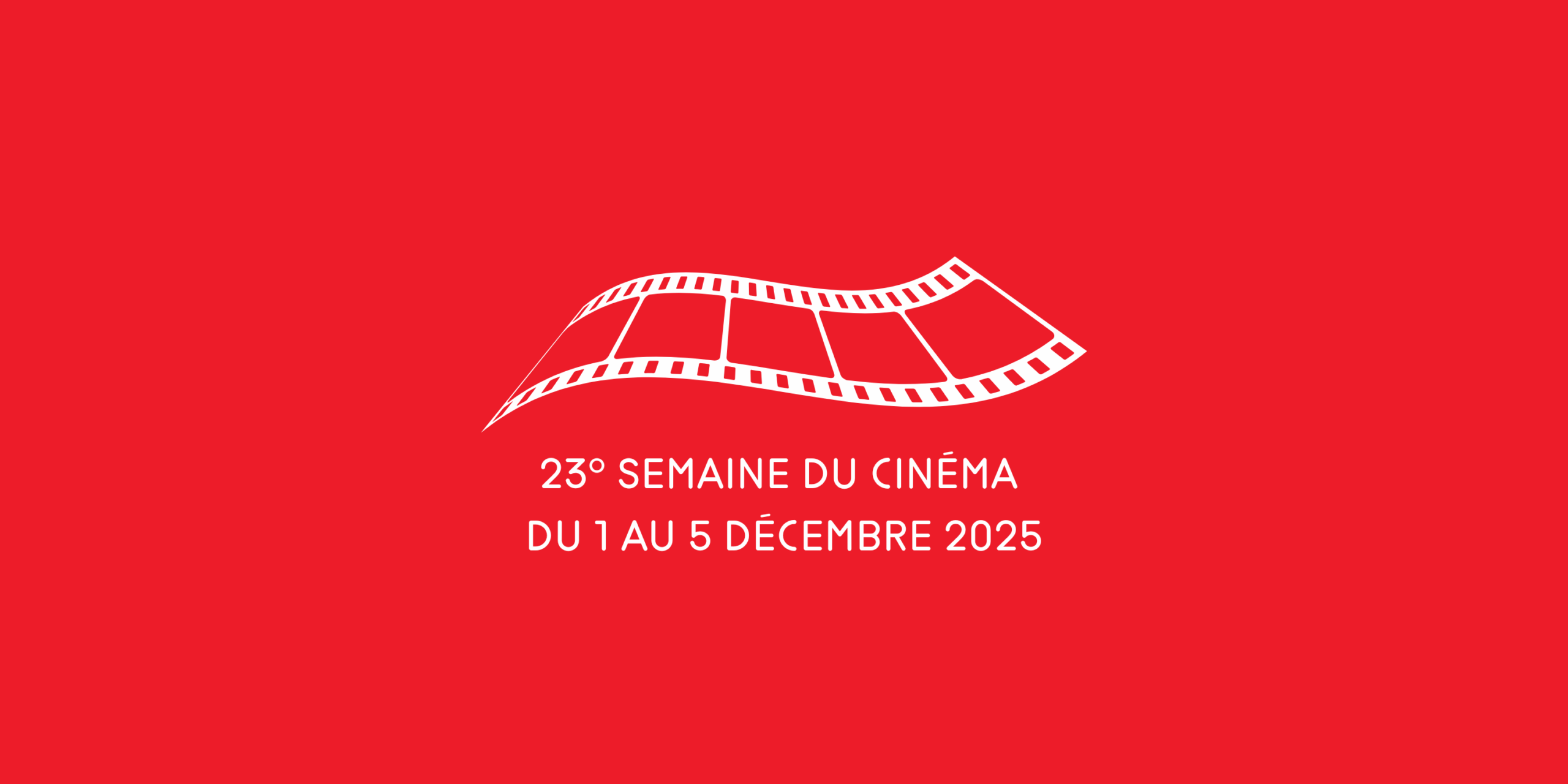23e Semaine du cinéma !