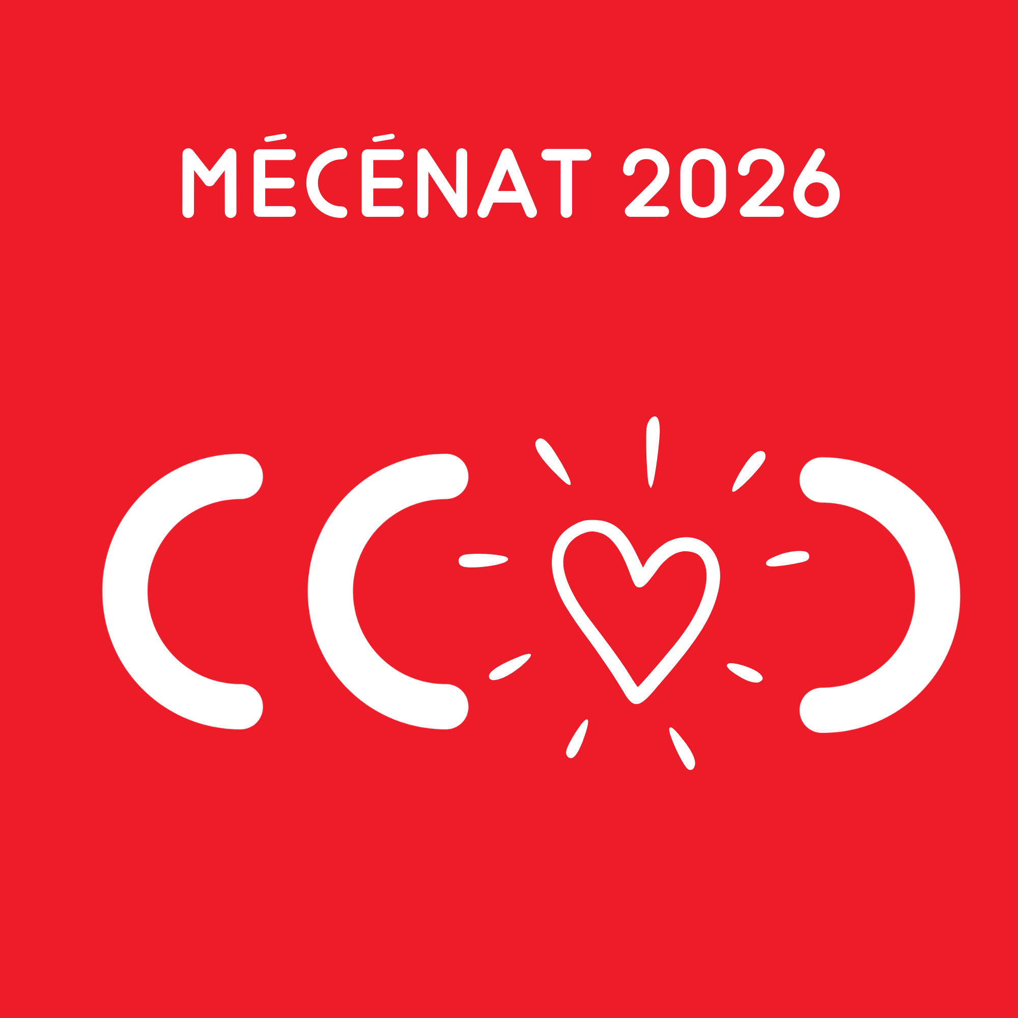 Mécénat 2026 : soutenez nos actions !
